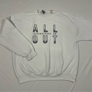 Orangetheory White Crewneck Sweater Albuquerque, NM